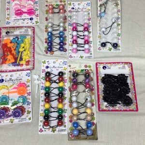 Colorful Hair Accessories Collection got girls  Girls, girls ,girls   Lot of  14